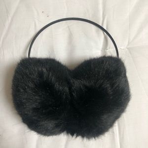 Nwot Big Fluffy Earmuffs Winter Warm Outerwear